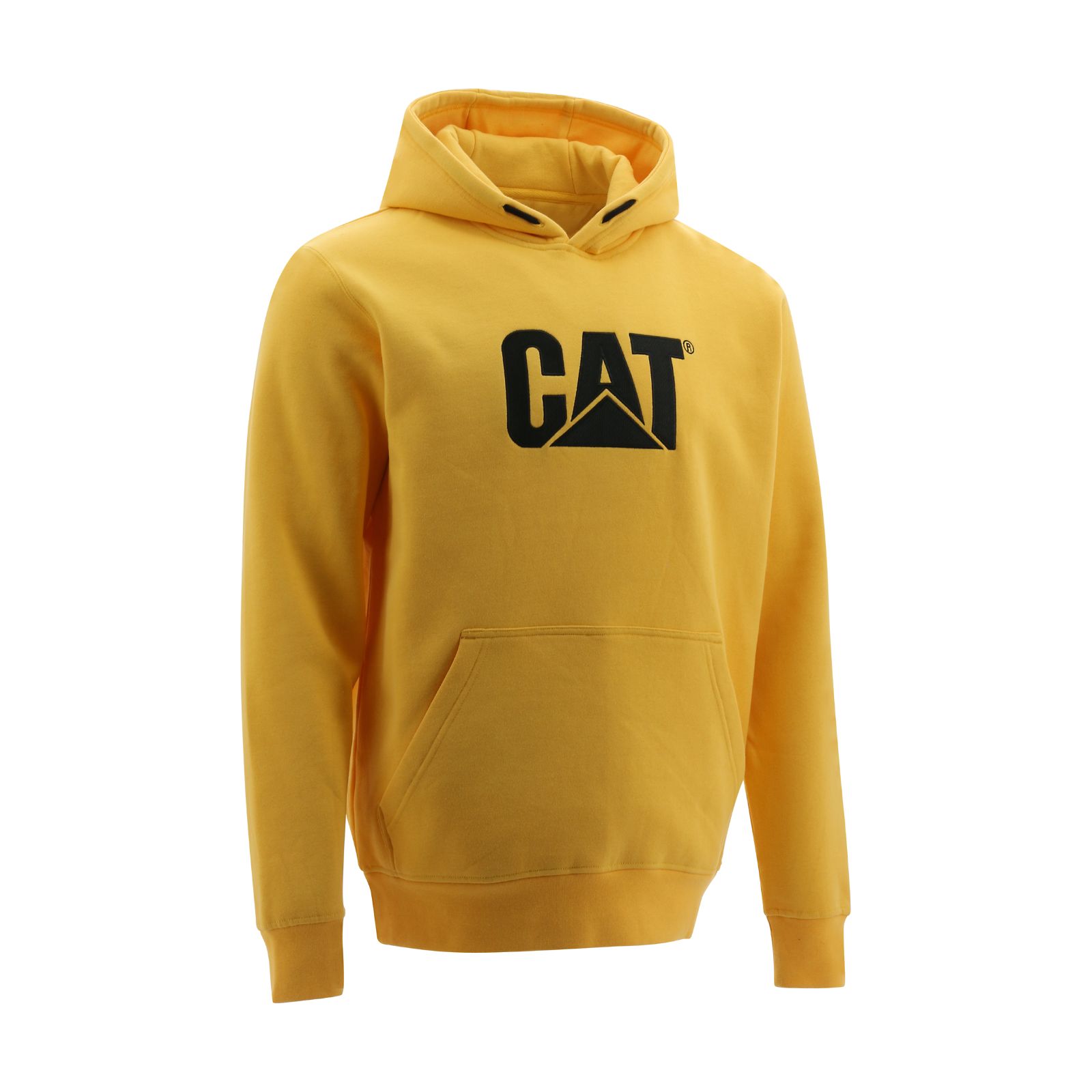 Caterpillar Trademark Hooded - Mens Sweatshirts - Yellow - NZ (960ZAWNYP)